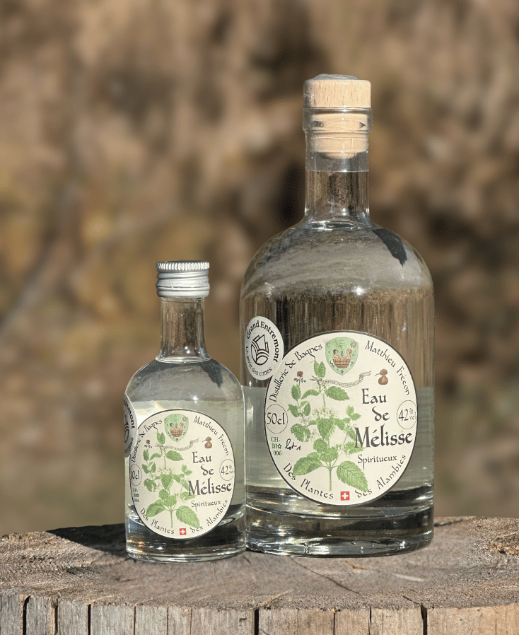 L'Eau de Mélisse de Bagnes, eau-de-vie digestive
