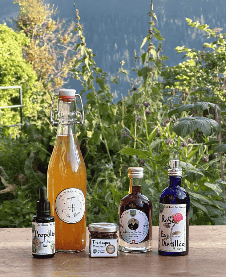 Propolis, thériaque, élixir du Suédois et vinaigre des quatre voleurs